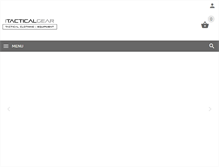 Tablet Screenshot of itacticalgear.com
